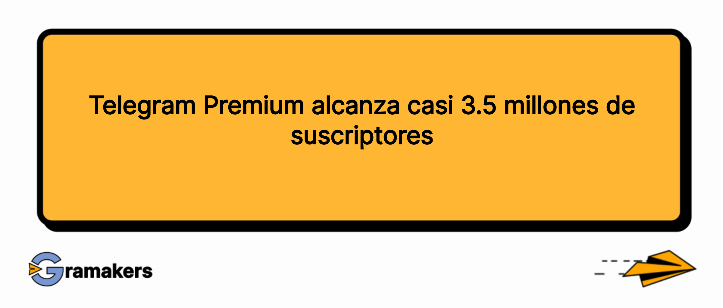 Telegram Premium alcanza casi 3.5 millones de suscriptores