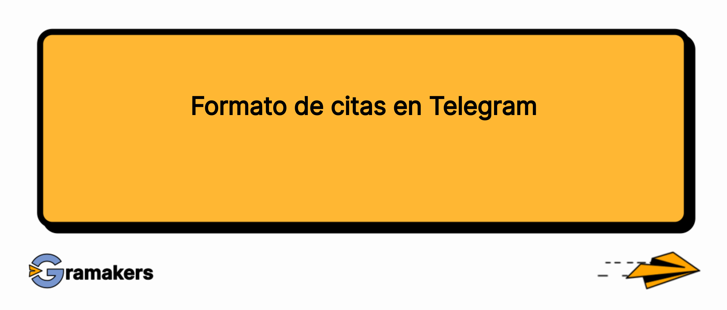 Formato de citas en Telegram