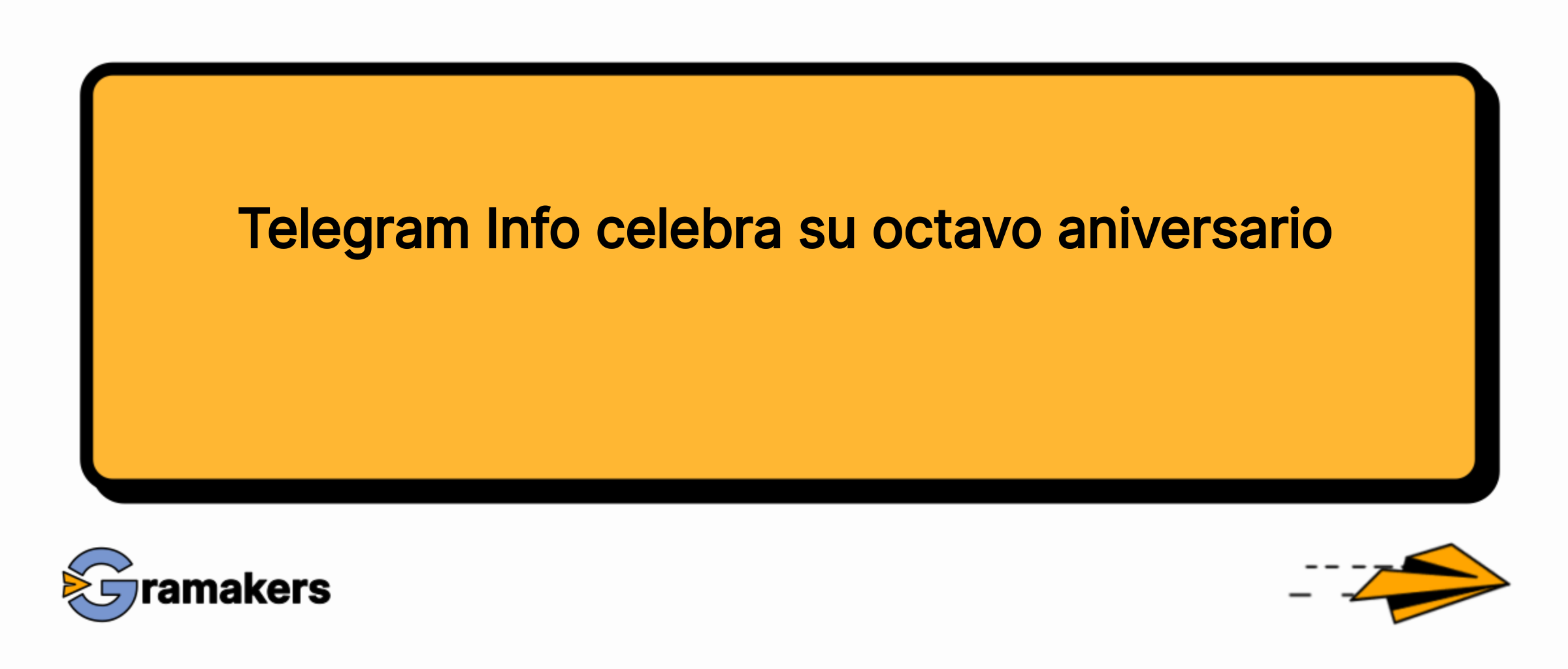 Telegram Info celebra su octavo aniversario