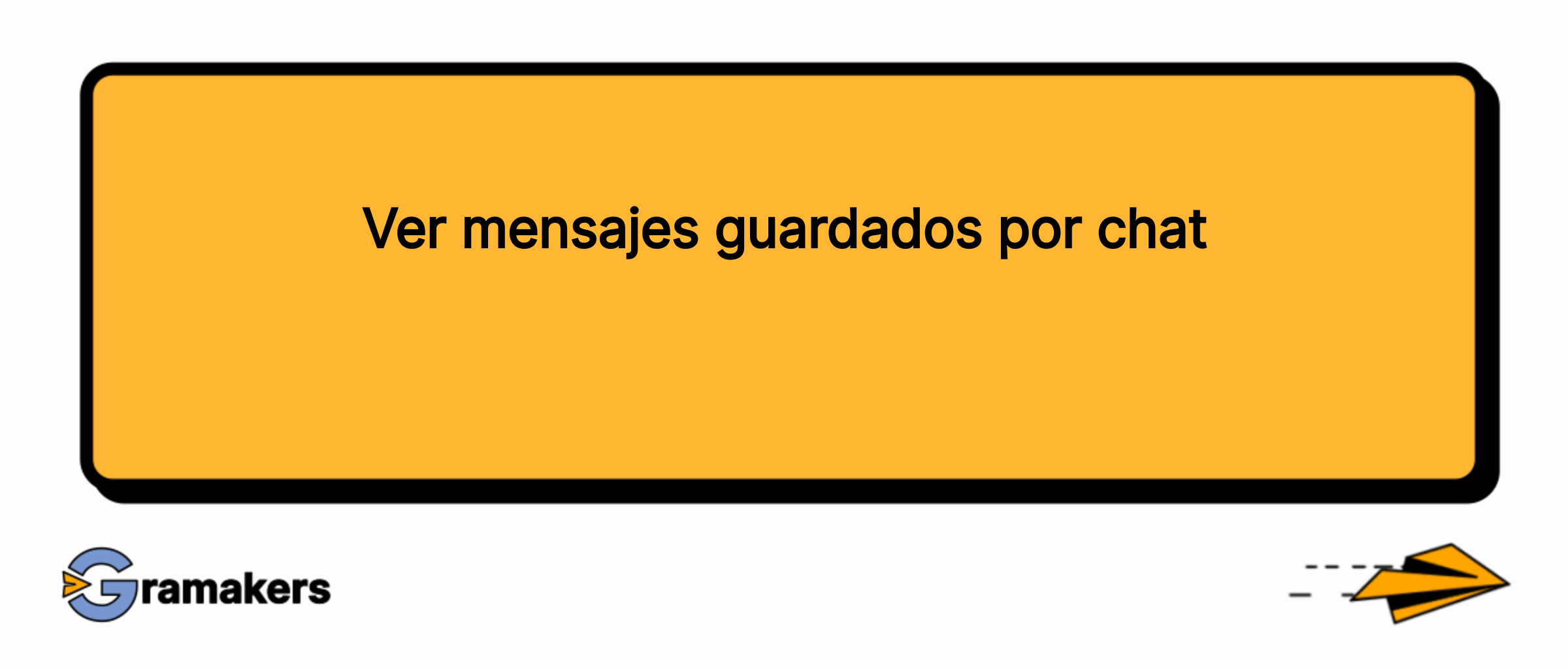 Ver mensajes guardados por chat