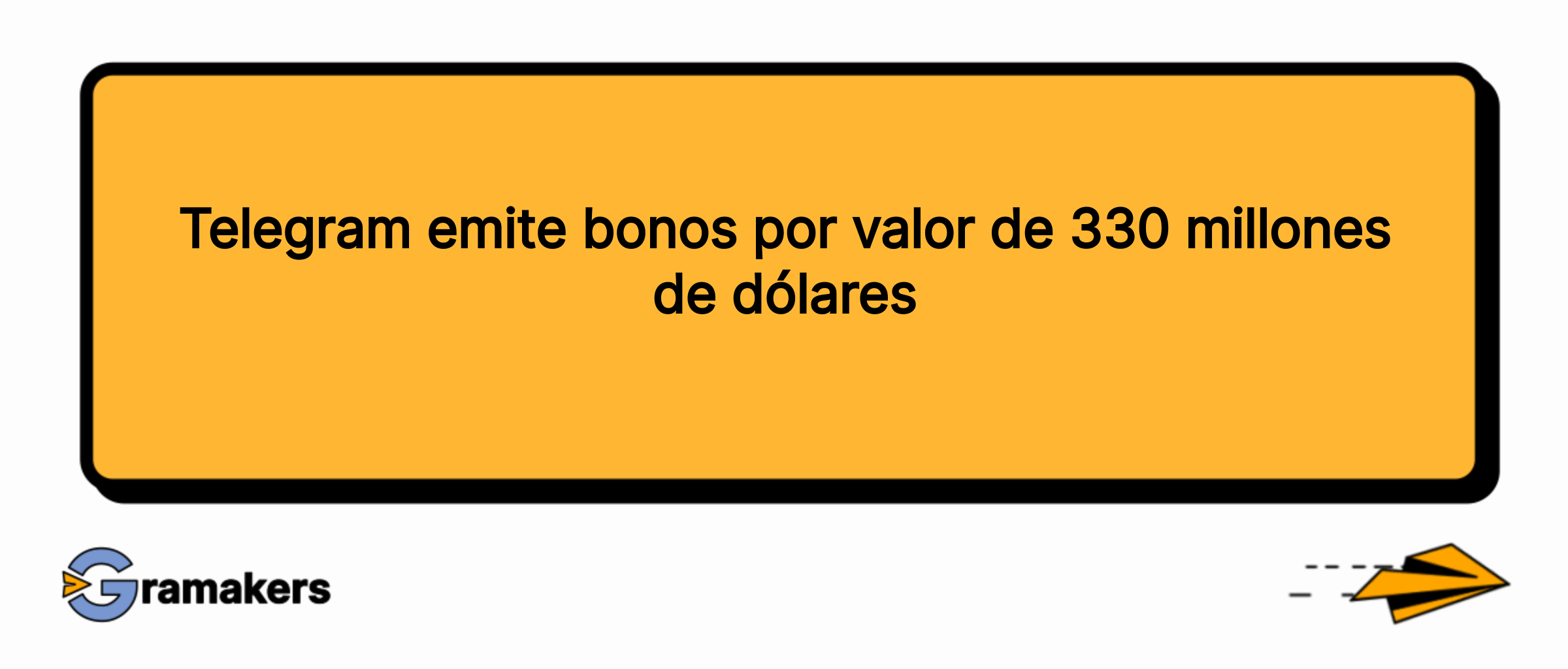 Telegram emite bonos por valor de 330 millones de dólares