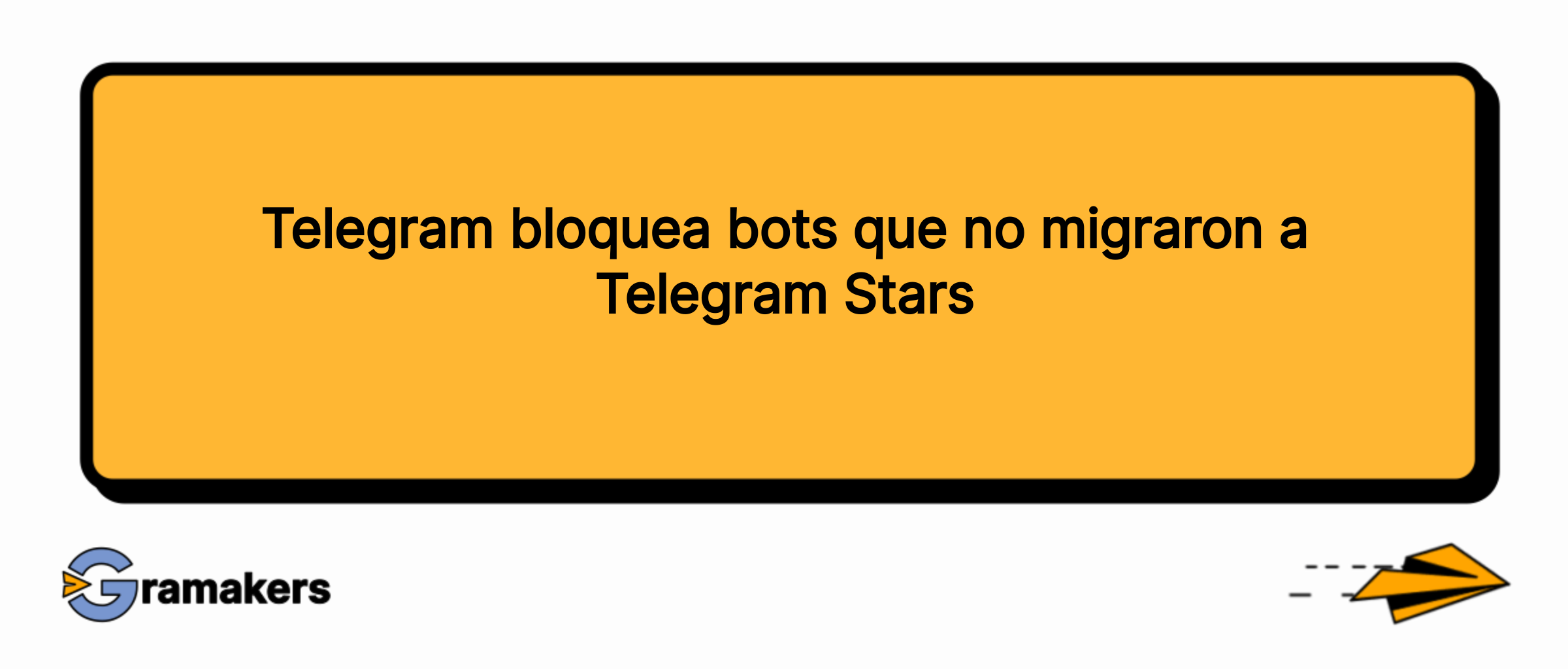 Telegram bloquea bots que no migraron a Telegram Stars