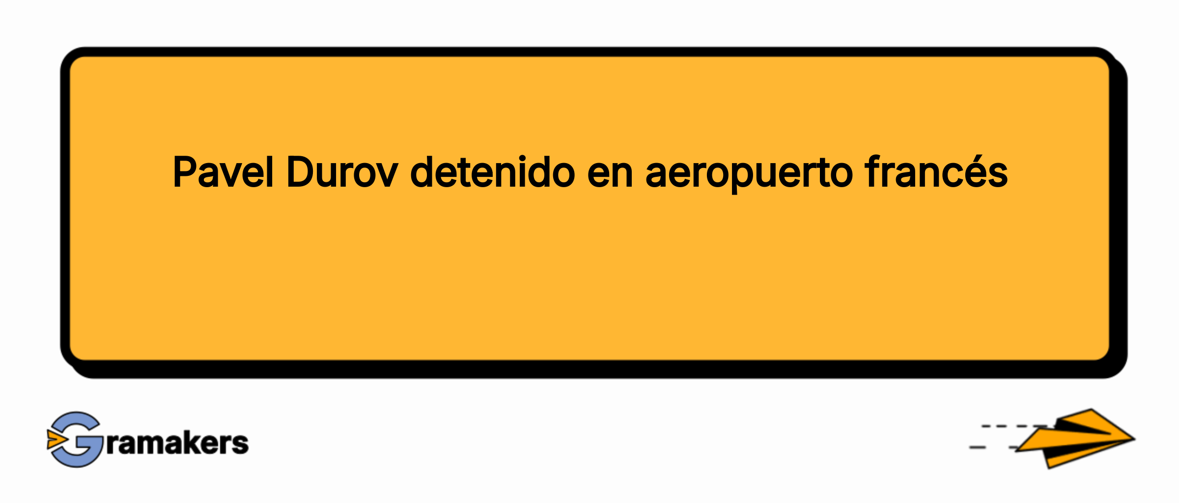 Pavel Durov detenido en aeropuerto francés