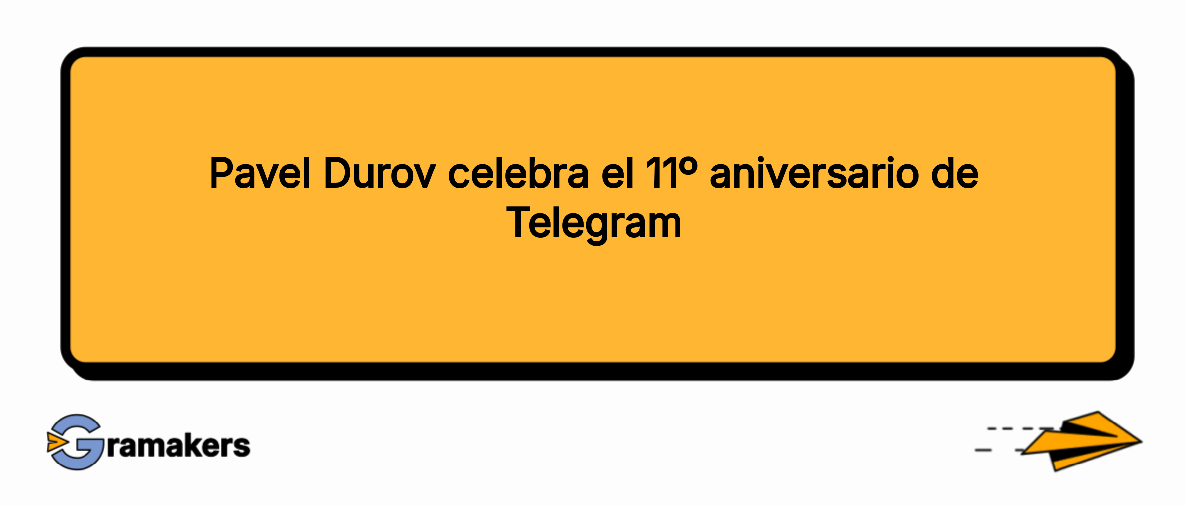 Pavel Durov celebra el 11º aniversario de Telegram